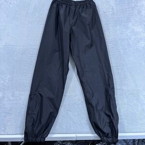 VTG Moonstone Gore-Tex Pants Womens Large Black Ankle Zip‎
